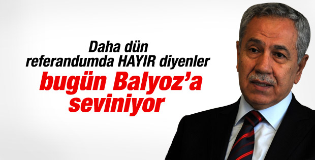 Arınç'tan Balyoz davası yorumu