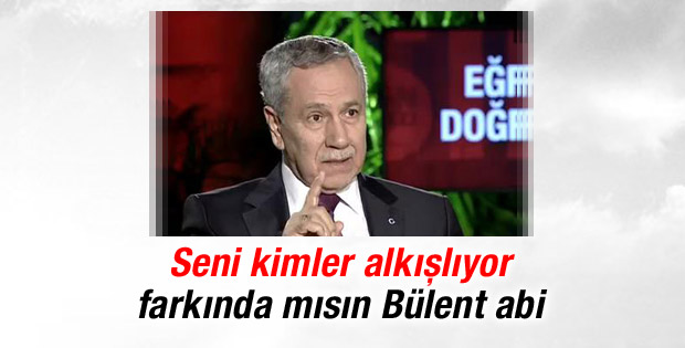 Bülent Arınç Doğan Medya'yı mest etti