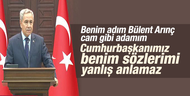 Bülent Arınç'tan Bakanlar Kurulu sonrası açıklama