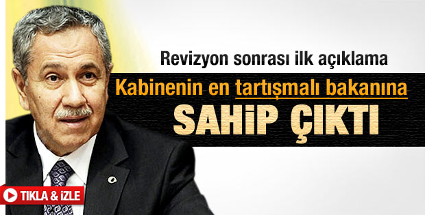 Arınç'tan yeni bakanlar kurulu yorumu