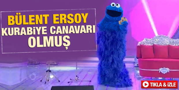 Bülent Ersoy�u kurabiye canavarına benzettiler izle