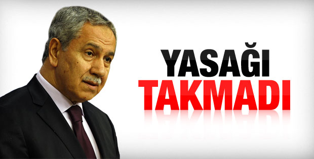 Bülent Arınç twitter yasağını deldi
