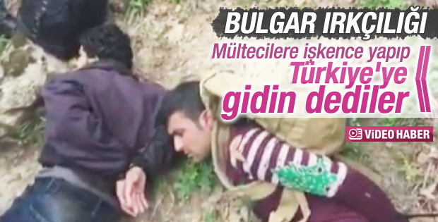 Bulgaristan'da göçmenlere eziyet kamerada