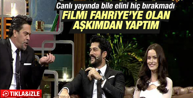 Burak Özçivit Beyaz Show'da Fahriye'ye aşkını itiraf etti