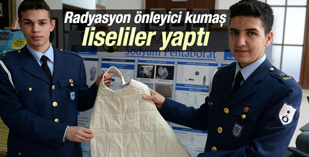 Bursa'da radyasyondan koruyucu kumaş üretildi