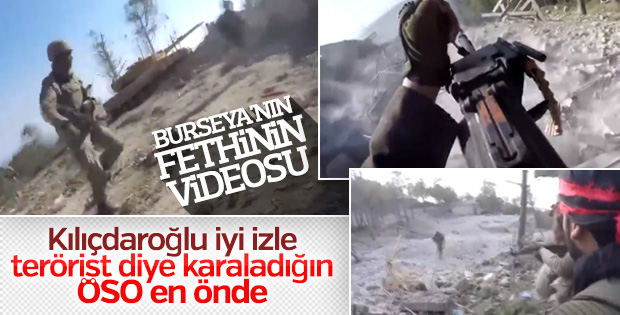 Burseya Dağı'nda çatışma anı