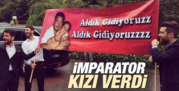 Buse Terim ve Volkan Bahçekapılı'nın düğünü bugün İZLE