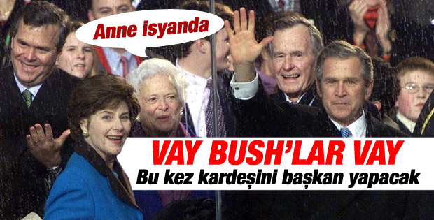 George W. Bush'un kardeşi de başkan olmak istiyor