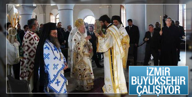 İzmir'de kilise restore edildi 100 yıl sonra ayin yapıldı
