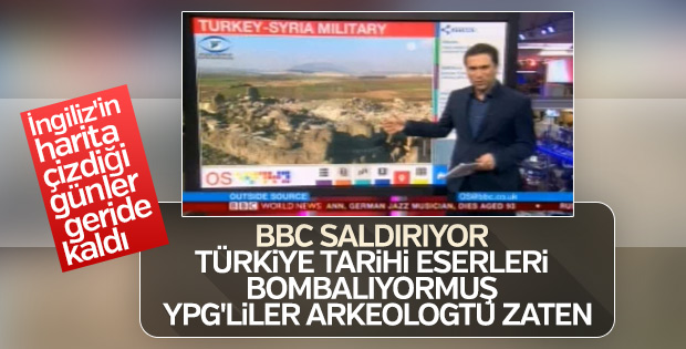 BBC Zeytin Dalı Harekatı'nı karalamaya başladı
