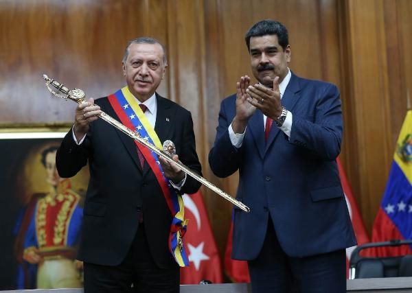 Erdoğan ve Maduro'dan ortak açıklamalar