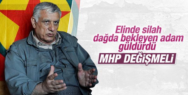 PKK'lı Cemil Bayık MHP'ye ayar verdi: Değişmek zorundasın