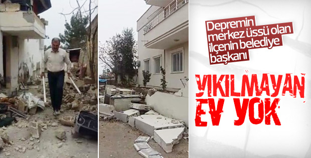 Samsat Belediye Başkanı: Yıkılmayan ev yok