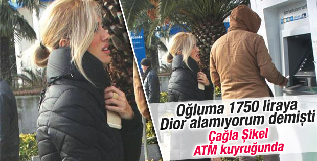 Çağla Şikel'in yüzü gülmüyor