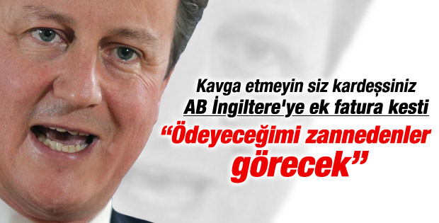 AB'nin talebi Cameron'u çileden çıkardı