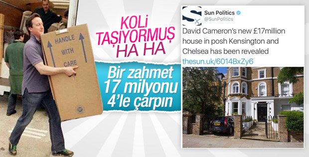 David Cameron'ın yeni evi