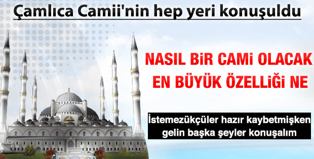 Hilmi Türkmen Çamlıca Cami ile ilgili konuştu