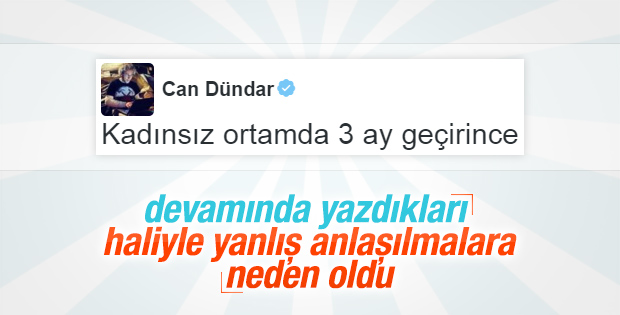 Can Dündar'ın tartışılan Kadınlar Günü tweet'i