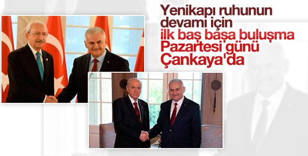 Başbakan muhalefetle görüşecek