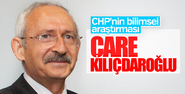 CHP'nin anketinde çözüm CHP çıktı