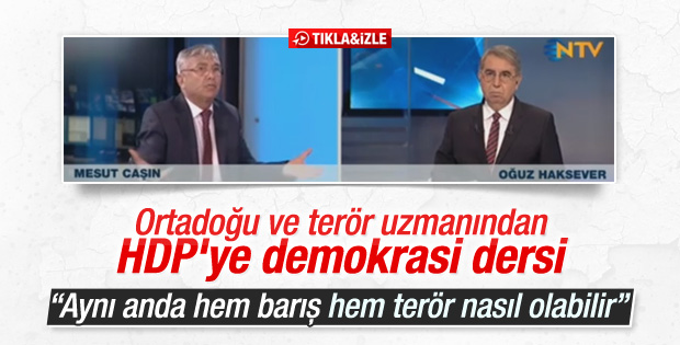 Terör uzmanı Mesut Caşın'dan HDP'ye tepki