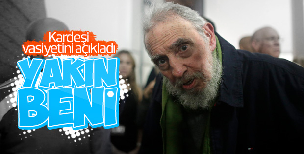 Fidel Castro krematoryumda yakılacak