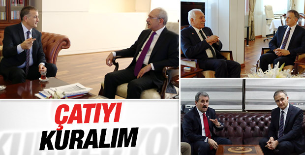 Ekrem Dumanlı muhalefet liderleriyle görüştü