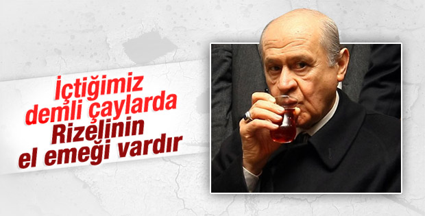 Devlet Bahçeli'nin Rize konuşması