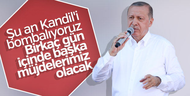 Cumhurbaşkanı: Birkaç gün içerisinde müjdemiz olacak