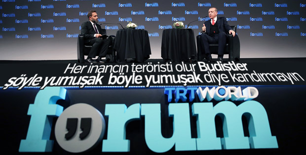 Cumhurbaşkanı'nın TRT WORLD FORUM konuşması