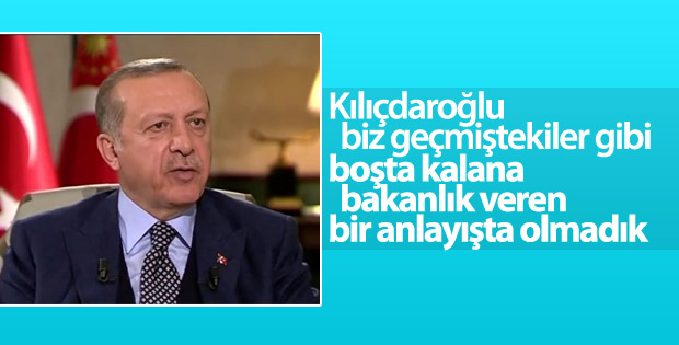 Cumhurbaşkanı: 100 yardımcı diye bir safsata olmaz