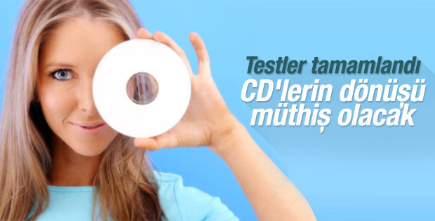 CD'lerin geri dönüşü muhteşem oluyor