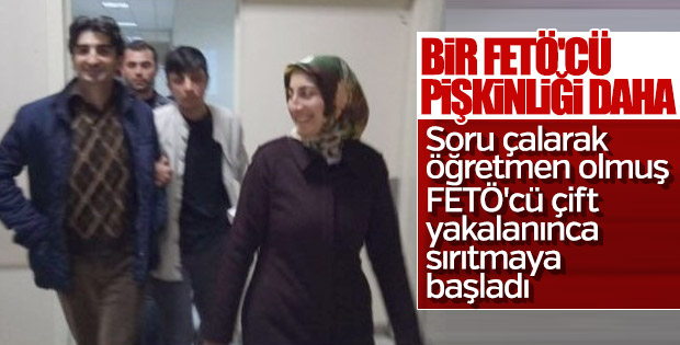 FETÖ'cü öğretmen çift Ankara'da yakalandı
