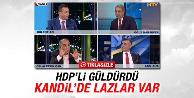 HDP'li Celalettin Can: Kandil'de Lazlar da var