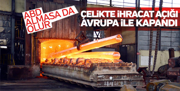 Çelikte ABD'nin boşluğunu Avrupa kapattı
