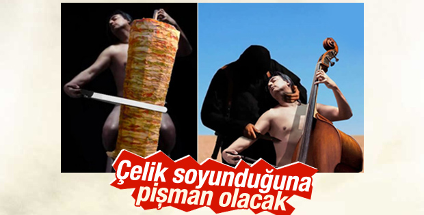 Çelik soyundu capsler patladı