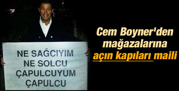 Cem Boyner'den Berkin Elvan eylemlerine hazırlık talimatı