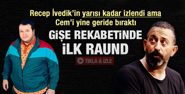 Celal ile Ceren Cem Yılmaz'ı geçti