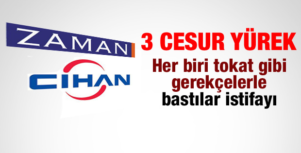Cemaat medyasından 3 kişi daha istifa etti