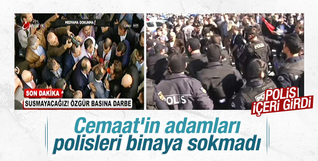 İpek Medya'ya polisleri sokmadılar