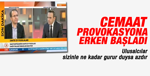 Cemaat'ten sahte oy pusulaları dağıtılıyor haberleri