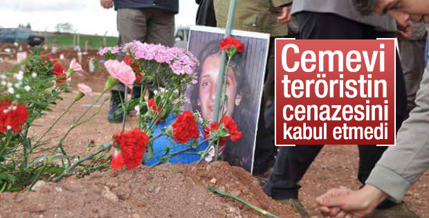 DHKP-C'li teröristin cenazesini cemevi kabul etmedi