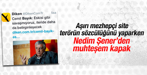 Nedim Şener'den Cemil Bayık'a kapak
