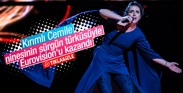 Eurovision Şarkı Yarışması'nı Ukrayna'dan Jamala kazandı