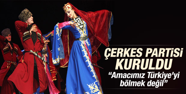 Çerkes partisi kuruldu