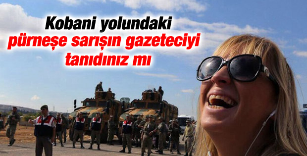 Ceyda Karan'dan Kobani selfiesi