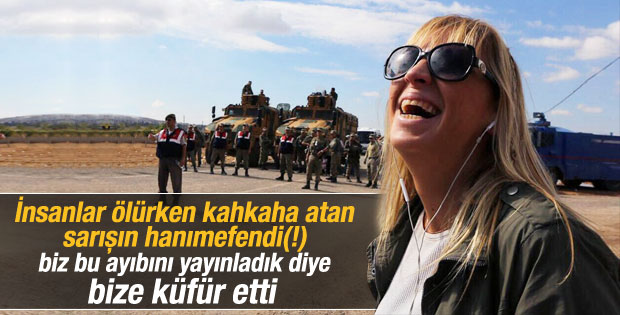 Ceyda Karan kahkahalı fotoğrafını savundu