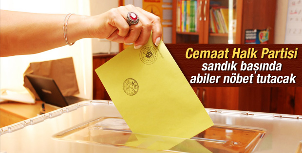 CHA muhabirlerinden CHP'ye müşahitlik hizmeti