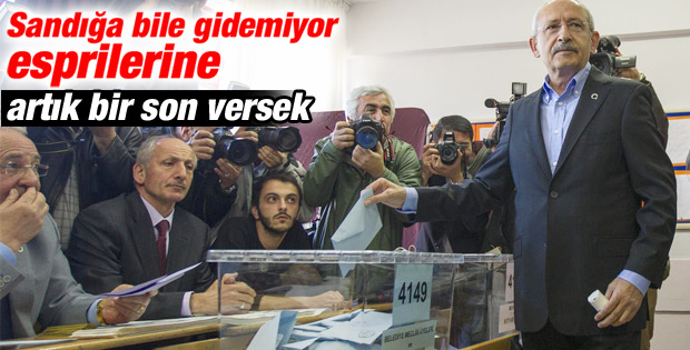 CHP Lideri Kemal Kılıçdaroğlu oyunu kullandı İZLE