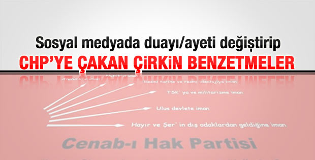 Sosyal medyada paylaşım manyağı olan CHP fotoğrafı
